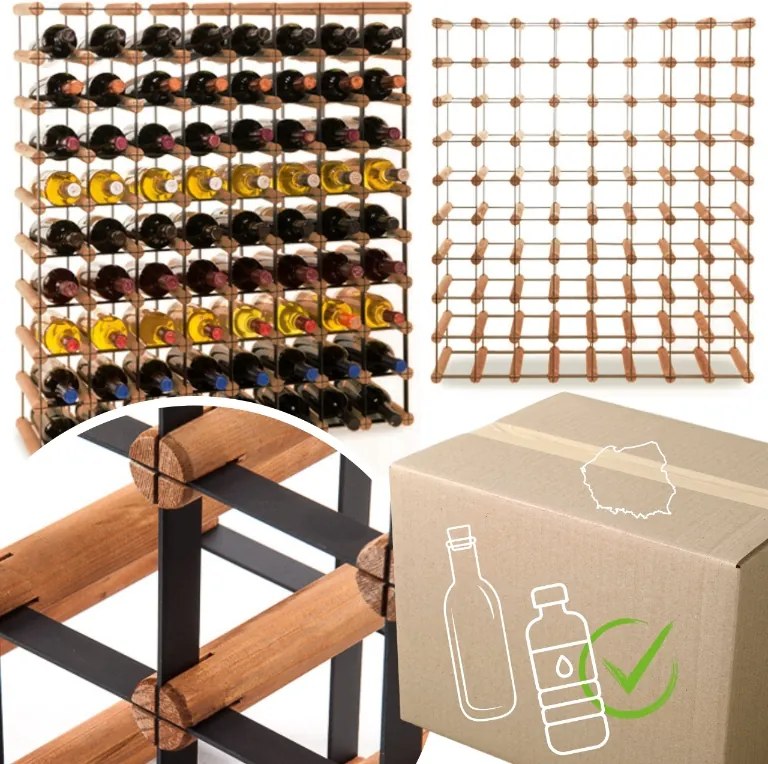 Bortartó állvány bortartó állvány Pet palacktartó szekrény Nagy 72cipő Eko