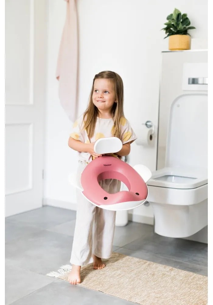Sötét rózsaszín WC-szűkítő Dusty pink – Kindsgut