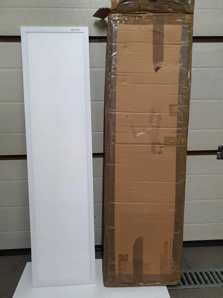 Panel Rgb Led Lámpa Albrillo PL3035 120X30 40W Fehér Nincs Távirányító