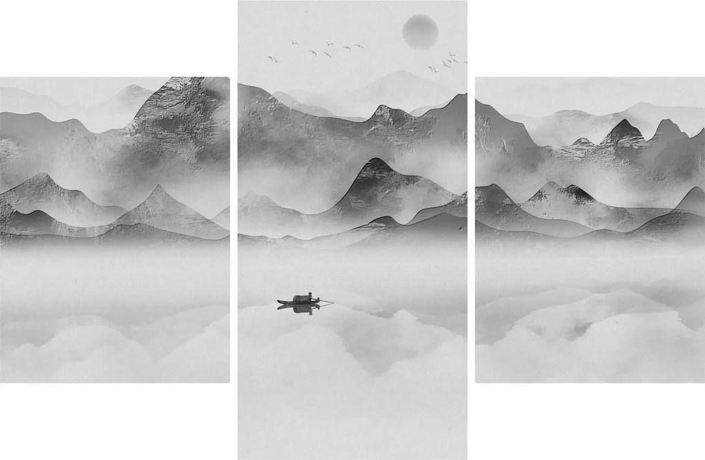 Kép - Japán tó (90x60 cm)
