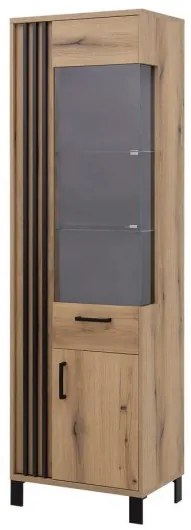 Vitrin Neo NE5 (J) (evoke tölgy + matt fekete). 1048502