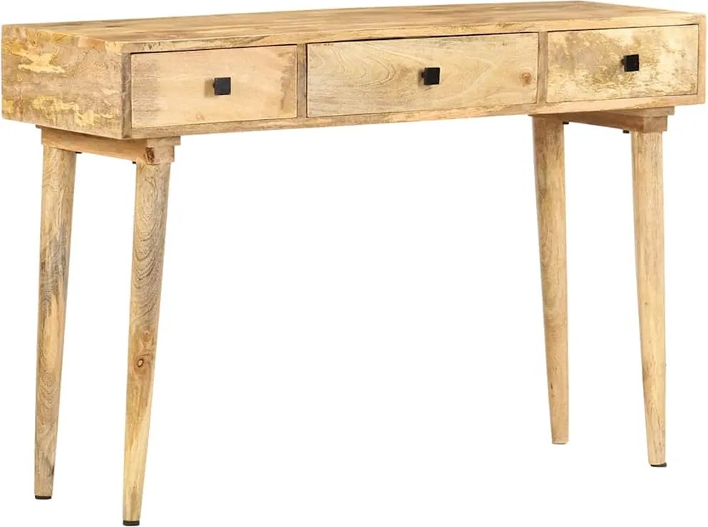 vidaXL tömör mangófa tálalóasztal 115 x 35 x 76 cm