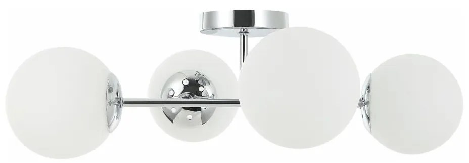 Felületre szerelt csillár MADDIE 4xE14/5W/230V fényes króm