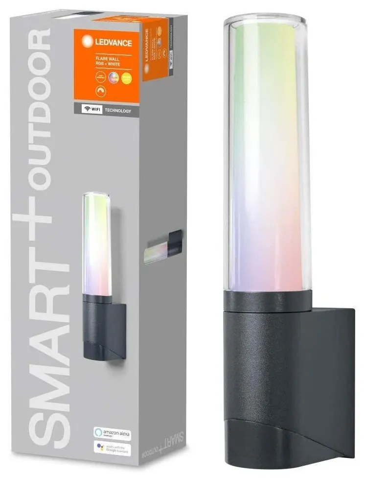 Ledvance - LED RGB kültéri fali lámpa SMART + FLARE LED / 7,5W / 230V IP44 Wi-Fi