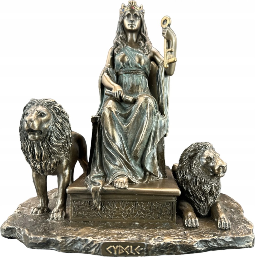 Kybele szobor figura Fríg Termékenységi Istennő Veronese WU77364A4 barna