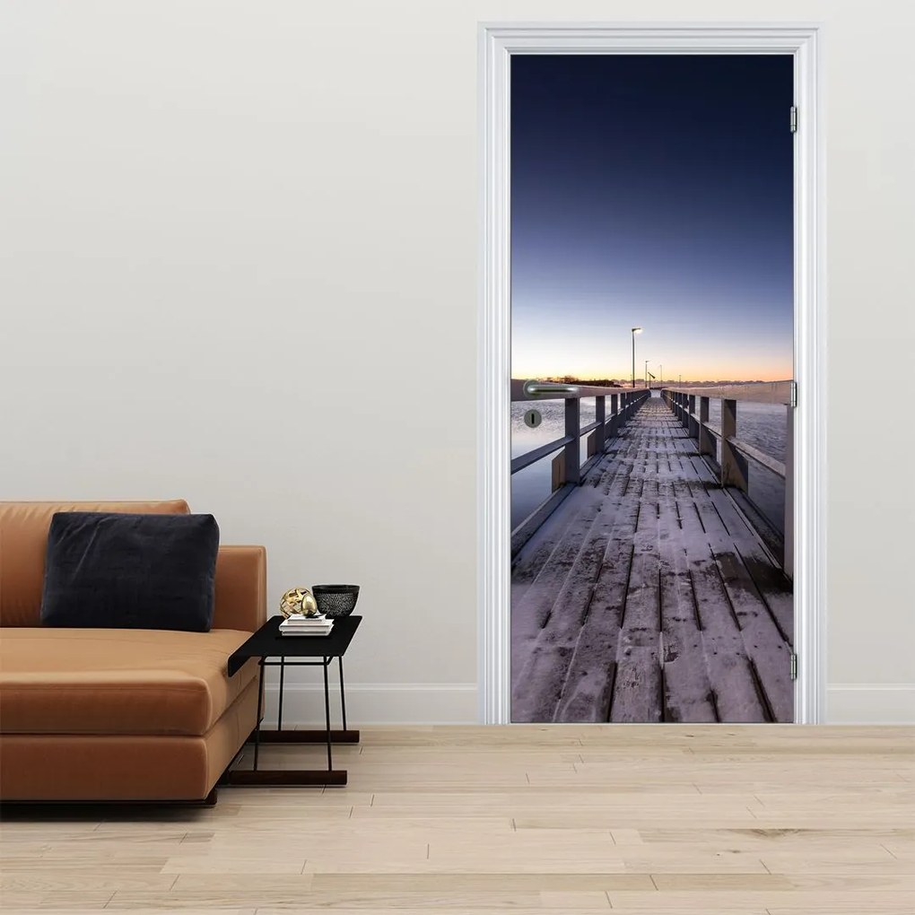 Fotótapéta ajtóra - A mólón (95x205cm)