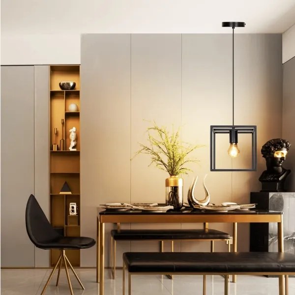 Aigostar - Csillár zsinóron 1xE27/40W/230V