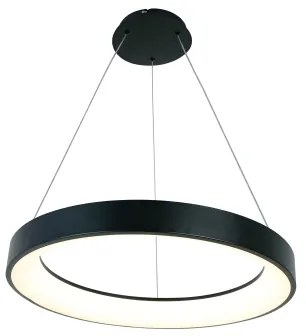 Brilagi - LED dimmelhető kábeles csillár FALCON II LED/99W/230V átm. 60 cm fekete + távirányító