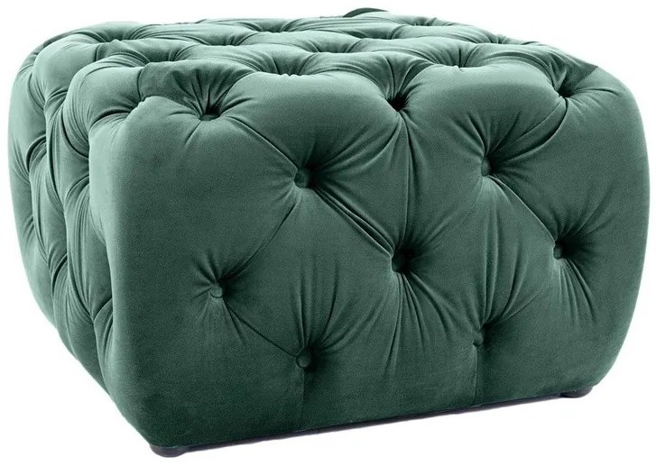 Sophia Velvet puff zöld