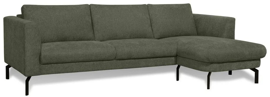 Sötétzöld sarokkanapé (jobb oldali) Gomero – Scandic