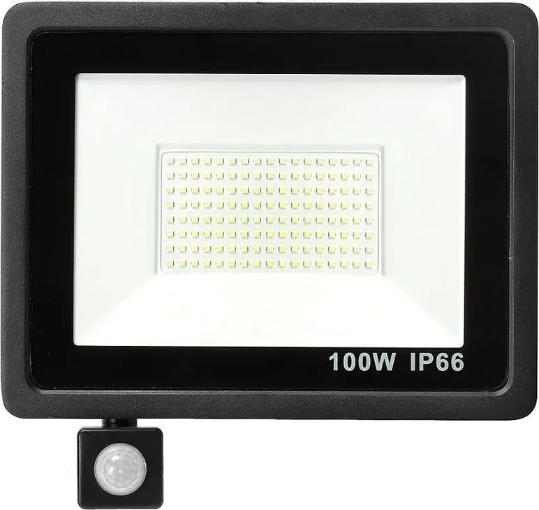 DOMENOLED 28 HALOGEN Kültéri Reflektor Fekete LED IP65