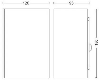 Philips 17464/30/P7 - LED RGB Kültéri lámpa Hue RESONATE 2xLED/8W/230V IP44