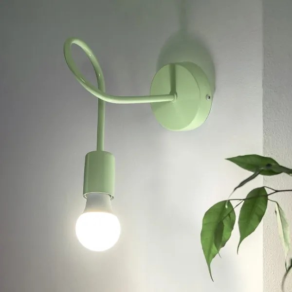 Állítható fali lámpa OXFORD 1xE27/15W/230V zöld