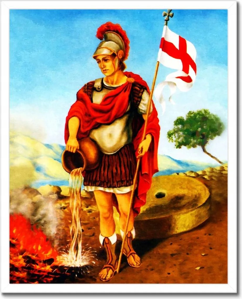 Poszterek keretben 40x50 Szent Flórián