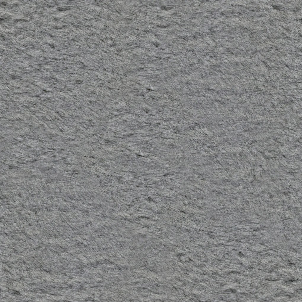 Glamour Párnahuzat 50x50 Szőrmés Ezüst