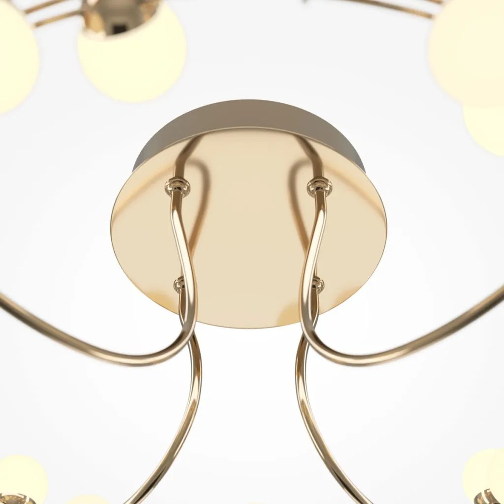 MAYTONI MOD081CL-L36G3K TESSARA Glamour Mennyezeti Lámpa Fehér, Sárga LED IP20