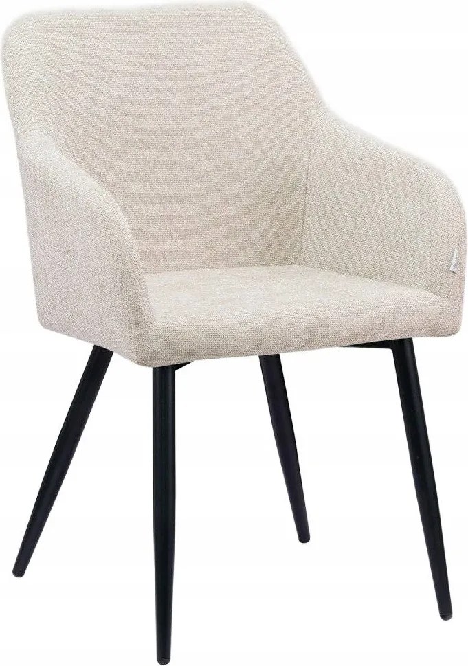 Kárpitozott szék étkező konyhába Sella bézs 57x59,5x83 cm Homla