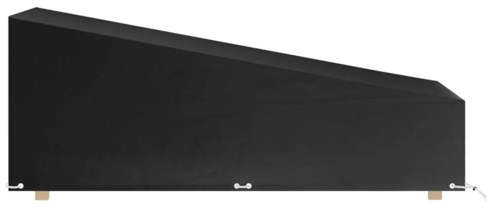 polietilén napozóágy huzat 12 fűzőlyukkal 205x75x40/70 cm