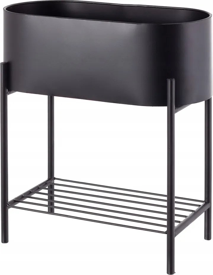 Valery Duo virágágyás 40x19x45cm black 40 x 19 x 45 cm