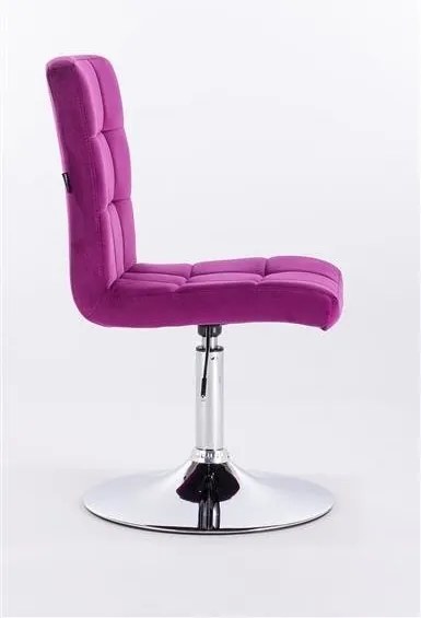 HR7009N Fukszia modern velúr szék