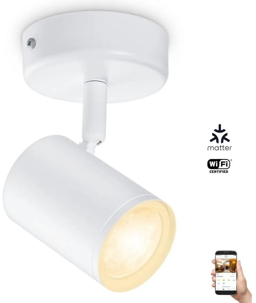 WiZ WiZ - LED Dimmelhető spotlámpa IMAGEO 1xGU10/4,9W/230V 2700-6500K Wi-Fi WI0028