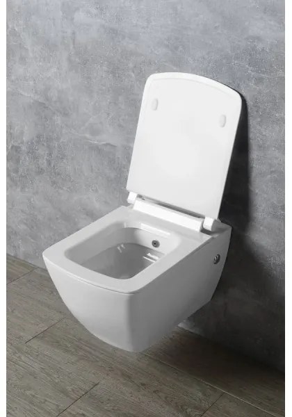 Isvea - SoftClose PURITY WC-ülőke, fehér