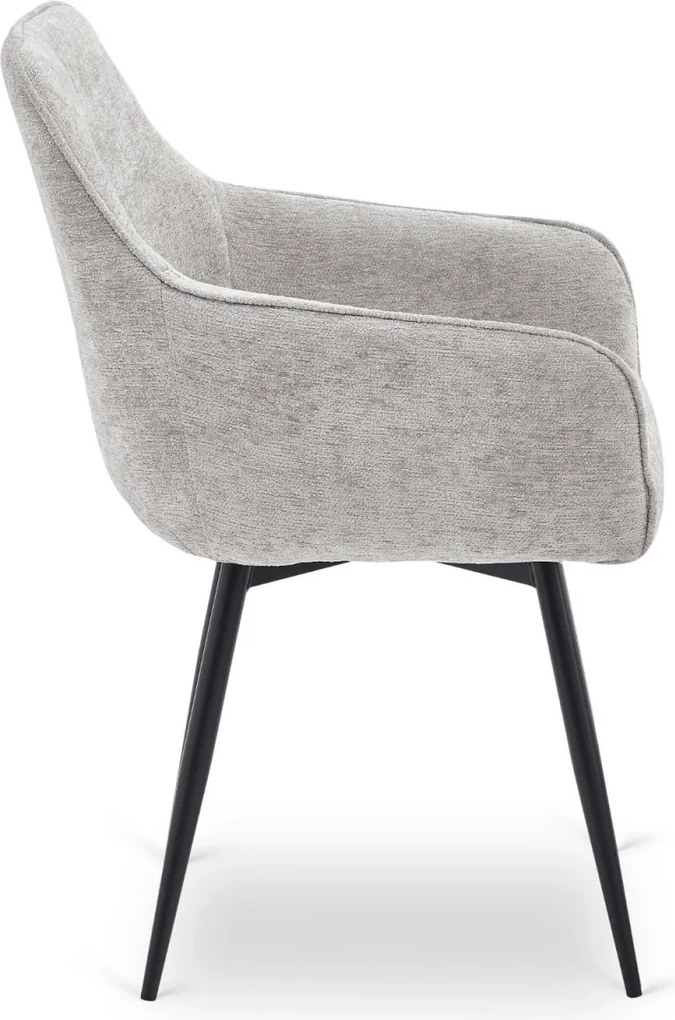 LARISA forgó étkezőszék szürke