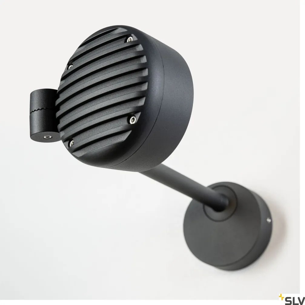 SLV 1002905 ESKINA Modern Kültéri Fali Lámpa Antracit LED IP65