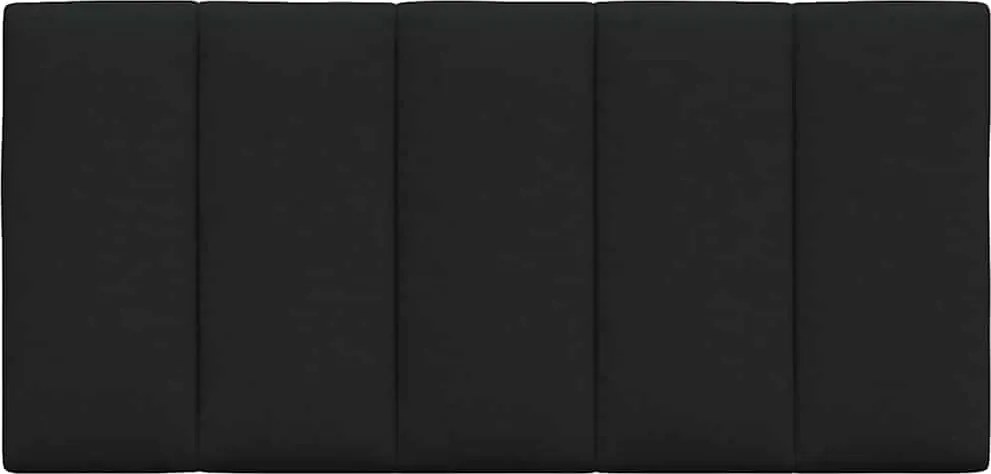 fekete szövet fejtámla párna Hanko 100 cm