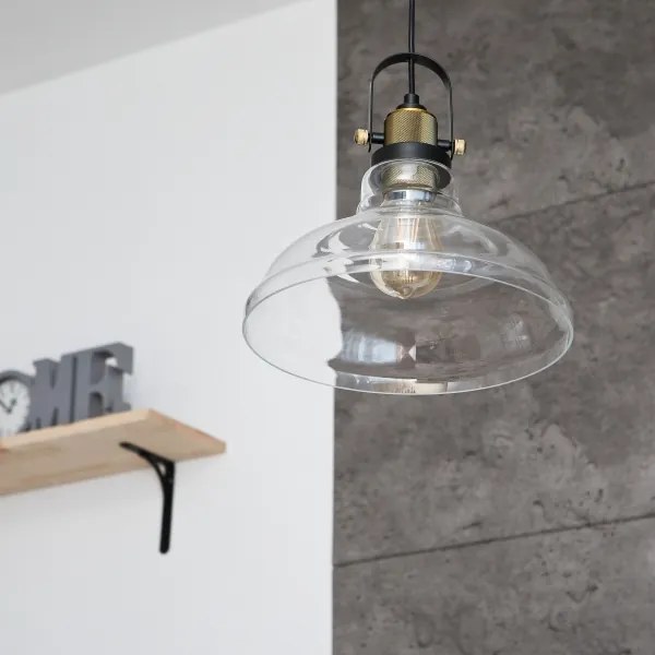 Csillár zsinóron SINGLE 1xE27/60W/230V