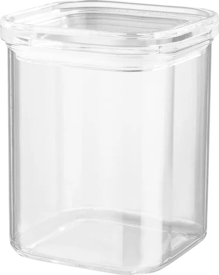 CLEARANCE átlátszó tárolóedény, négyzet alapú 1100 ml
