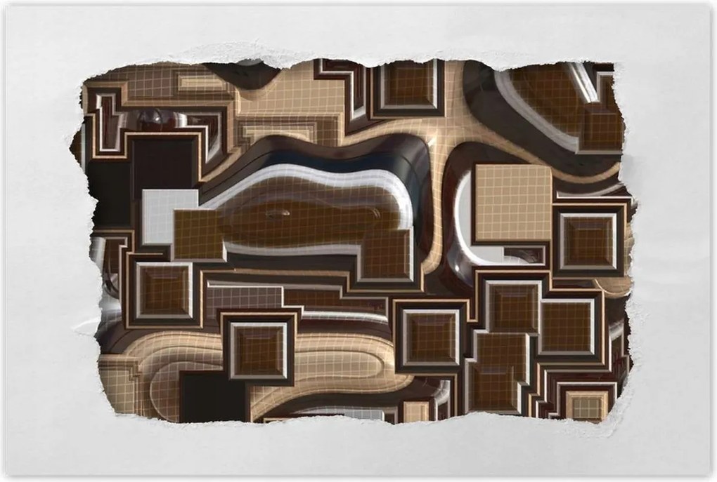 Poszterek 60x40 Csokoládé absztrakt