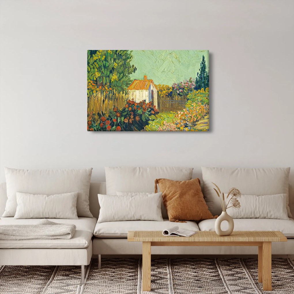 Kép - Imitator of Vincent van Gogh, Landscape, reprodukciók (90x60 cm)