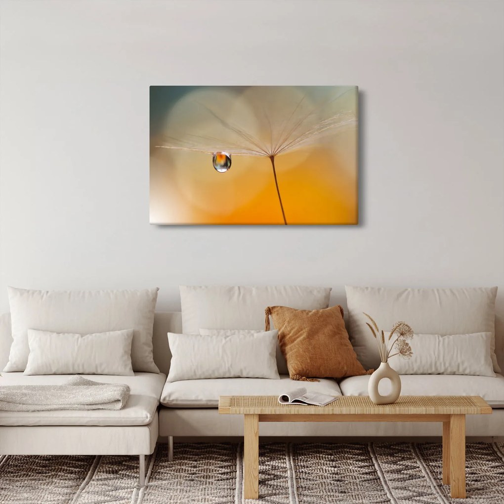Kép - Makró virág (90x60 cm)