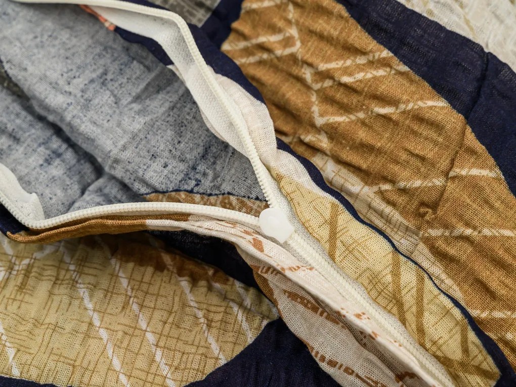 Krepp ágynemű Renforcé pamutból AUTUMN LEAF színes kivitel Ágyneműhuzat mérete: 70 x 90 cm | 140 x 200 cm