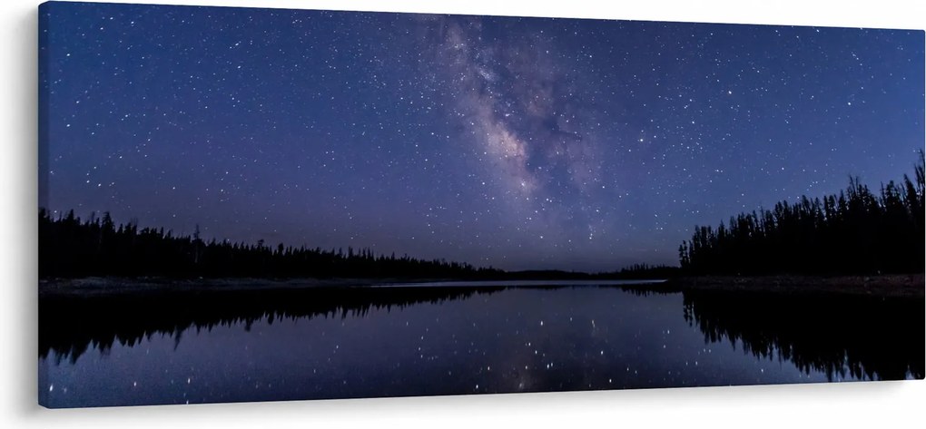 Az éjszakai égbolt képe (120x50 cm)
