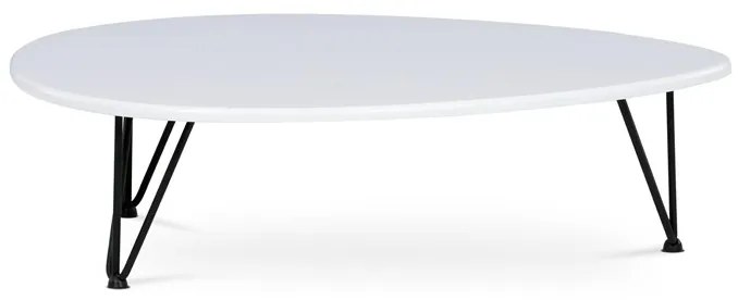 Fehér MDF Dohányzóasztal 94×69 cm. AF-3013 WT