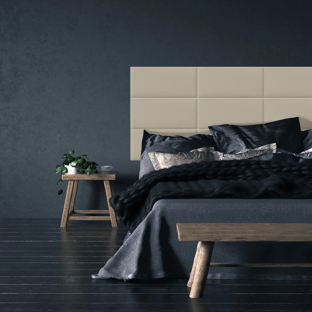 Kárpitozott panel - Téglalap - 60x30cm Szín: Antik rózsaszín
