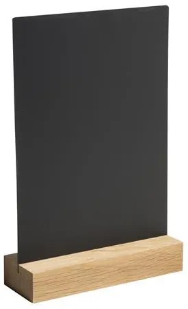 Krétatábla, álló, A5, menükhöz, EXACOMPTA, fekete (EX85240D)