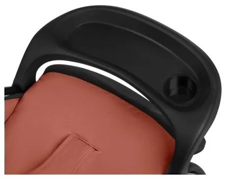 Lionelo - Sport babakocsi EMMA PLUS téglavörös/fekete