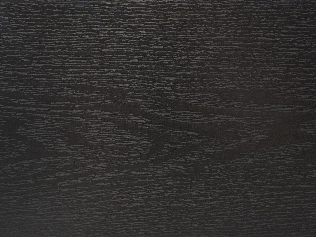 Fekete rattan franciaágy 140 x 200 cm MONPAZIER Beliani