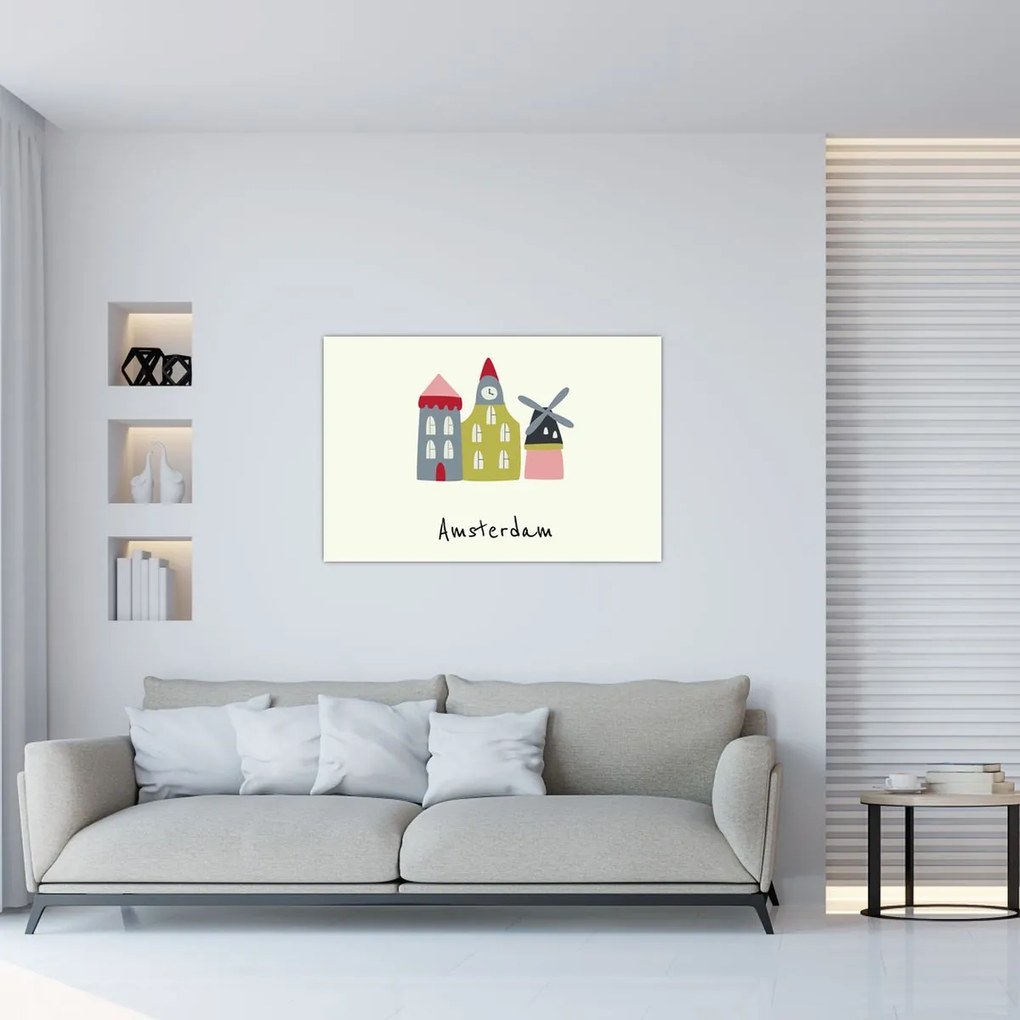 Kép - Európa városai N⁰4 (90x60 cm)