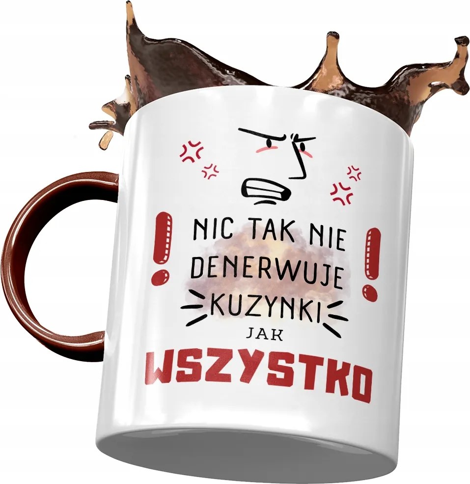 Bordó Bögre Unokatestvérnek Születésnapra Ajándék Nyomtatott Fotóval