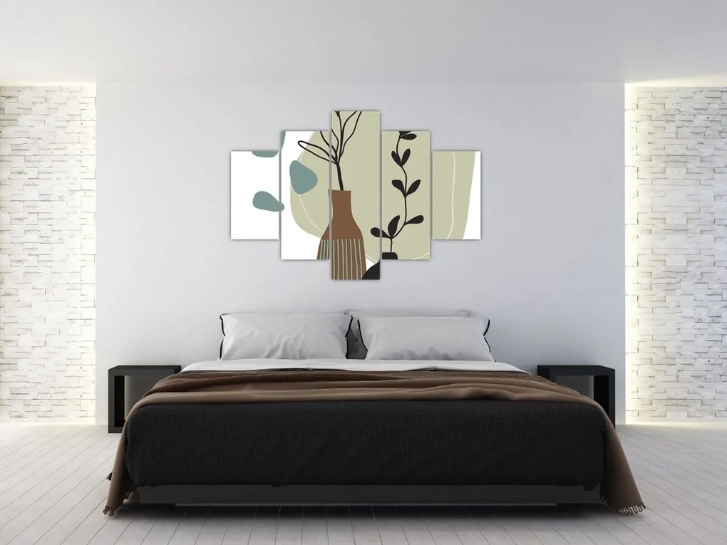 Kép - Virágok vázában N⁰2 (150x105 cm)