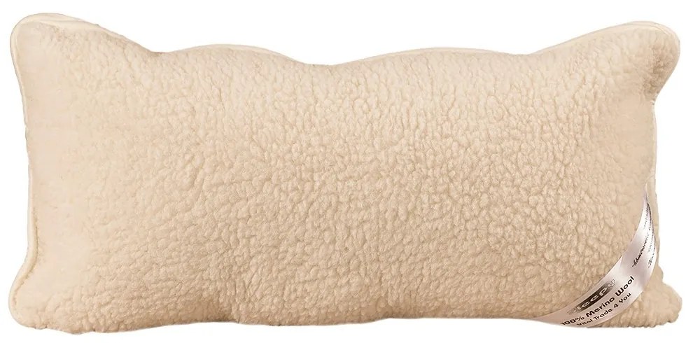Ortho-Sleepy Natur gyapjú párna gerinckímélő 600 g/m² / 40x80 cm