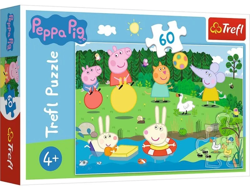 Gyerek puzzle - Peppa pig II. - 60 db