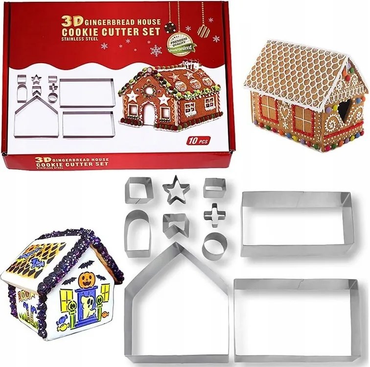 Mézeskalács formák Mézeskalács Házikó szett