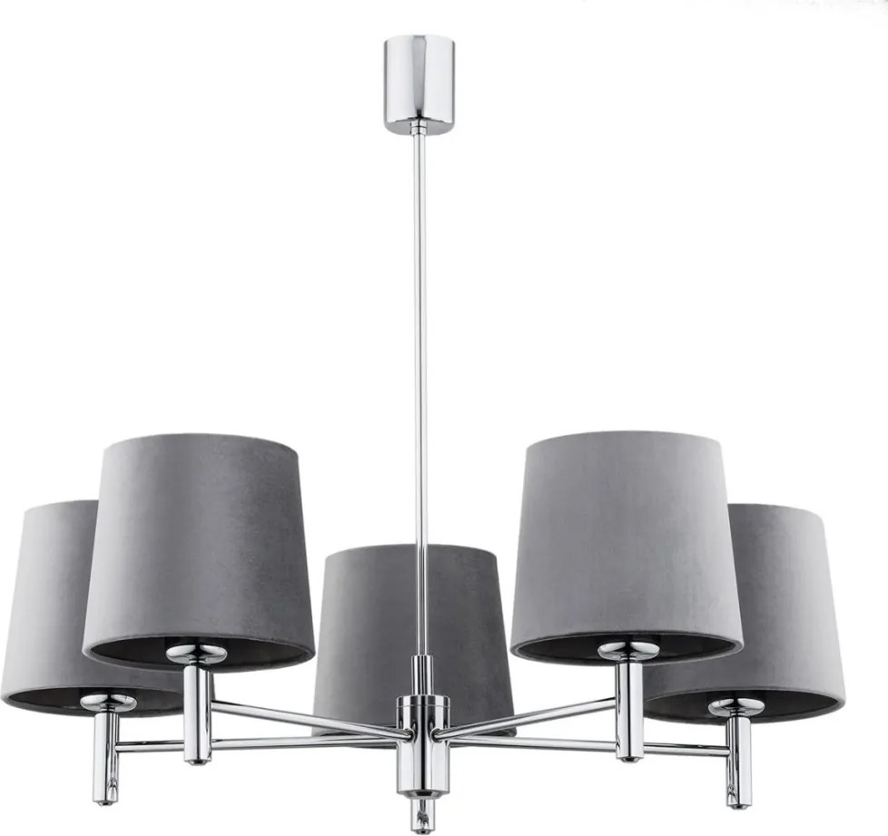 ARGON 2110 BOLZANO PLUS Modern Csillár Fehér, Króm E27 IP20