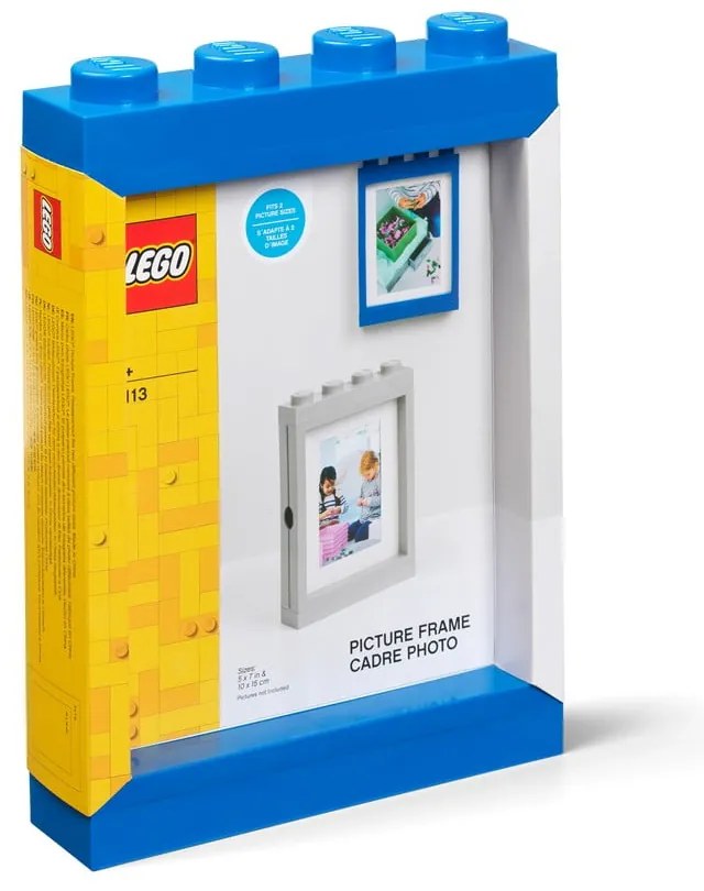 Kék képkeret, 19,3 x 26,8 cm - LEGO®