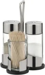 Fűszertartó sószóró borsszóró fogpiszkáló